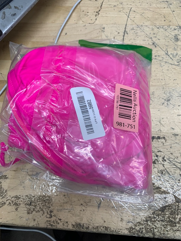 Photo 1 of Blooming Jelly Women Swim Skirt High Waisted Bikini Tummy Control Swimsuits Two Piece Mesh Swimming Suits (M, Hot Pink)