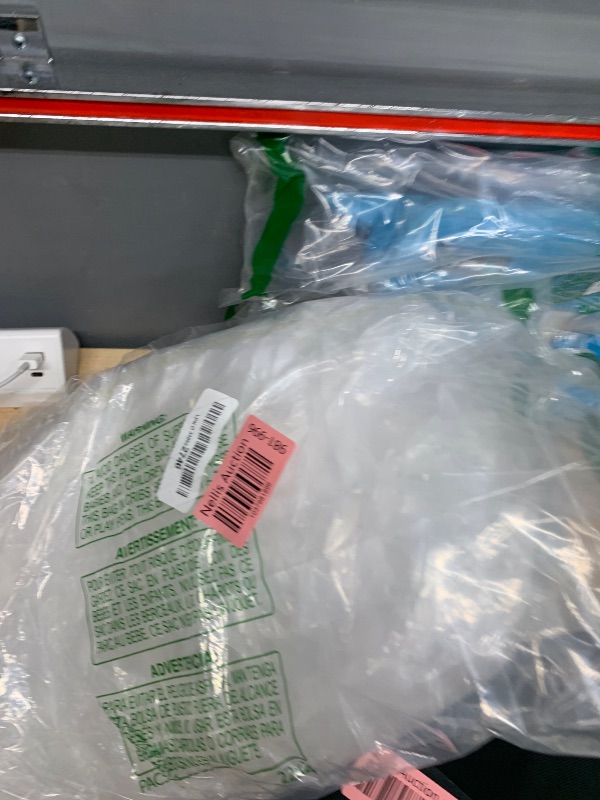 Photo 1 of 6 Pieces Balloon Transport Bags, 98.4 x 59.1 Inch Clear Giant Storage Bags Large Balloon Drop for Transport Birthday Wedding Gender Reveal Graduation Party Supplies