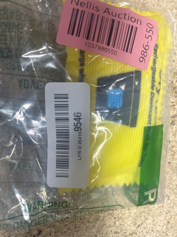 Photo 1 of 100g Rechargeable Desiccant Pack - Moisture Absorbing Bag - Desiccant Dehumidifier for Storage Bins and Totes …