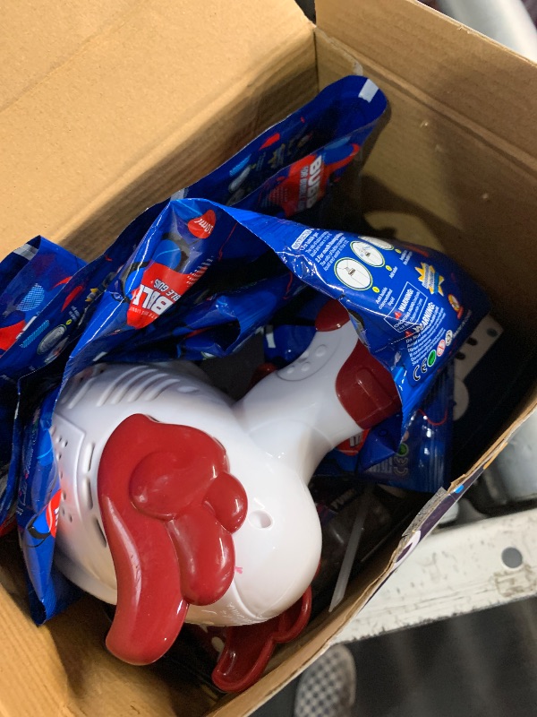Photo 1 of ***(PARTS ONLY/ NON FUNCTIONAL)***Roberly Bubble Guns for Kids Ages 4-8, 2 Pack Rechargeable Bubble Machine Blower with 2 Bottles 20 Bags Solution LED Light, Boys Girls Birthday Gifts Summer Party Favor Basket Stuffers