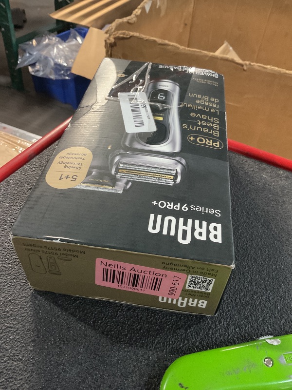 Photo 1 of Braun Series 9 9517s PRO+ Electric Razor for Men, 5 Pro Shave Elements & Precision Long Hair ProTrimmer, Charging Stand, Braun’s Best for Smooth Skin, Wet & Dry Electric Razor with 60min Runtime