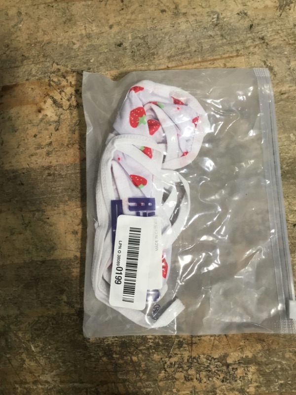 Photo 1 of **PARTIAL SET/BOTTOMS ONLY** Mini Bikini Strawberry lace up Underwear Set Anime Role Play T-String Bikini (ECY1Red)