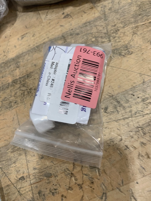 Photo 1 of 1/2" Female Thread Straight x 3/8" PE Hose OD Push-In Quick-Connect Fitting for RO Reverse Osmosis Water Filter Plastic Joint, Beverage Dispenser & Water Filtration/Purification Systems (5PCS)