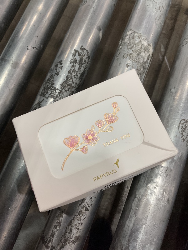 Photo 1 of Papyrus Thank You Cards with Envelopes, Magnolia (16-Count)