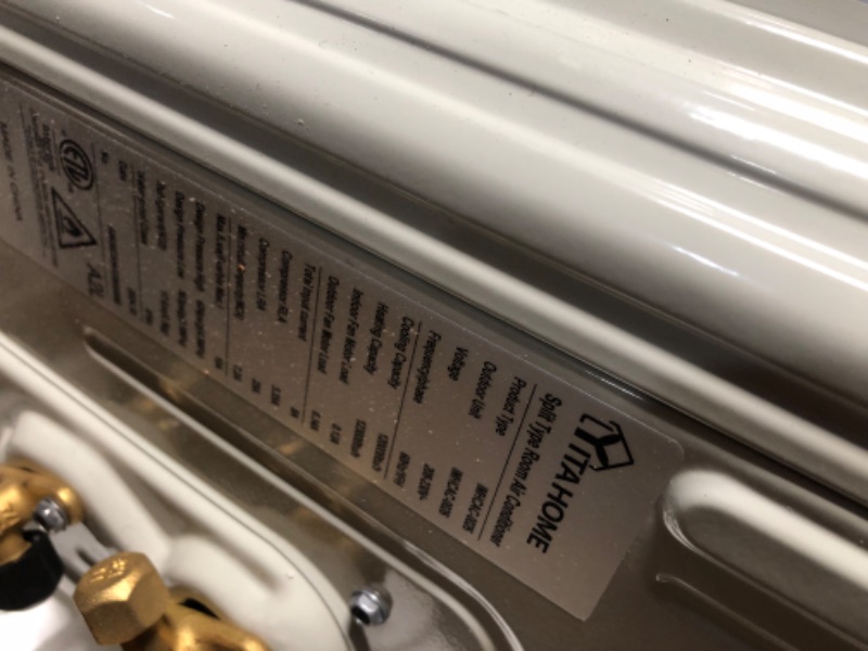 Photo 1 of **********PARTIAL ITEM, THIS IS ONLY THE OUTDOOR UNIT************
YITAHOME 21 SEER2 12000 BTU Mini Split Air Conditioner Heat Pump System, Wifi Enabled 208-230V Inverter Ductless AC Cool Up to 750 Sq. Ft, Compatible with Alexa, Complete Installation Kit, 