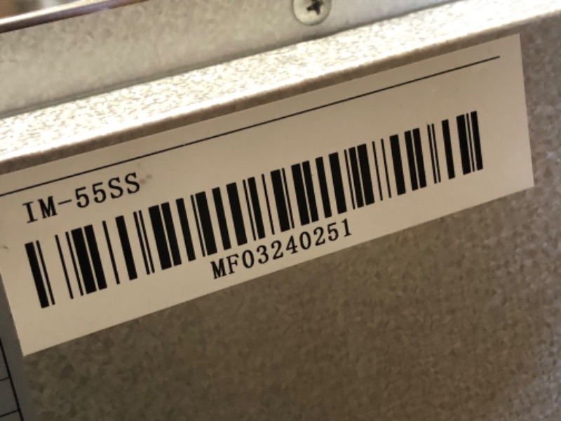 Photo 1 of Coolski Under Counter Ice Maker Machine, Stainless Steel Built-in Freestanding Ice Maker for Commercial & Home Use, 80 Lbs/Day, 30 Lbs Storage, Self Cleaning, Thicknesses Adjustable