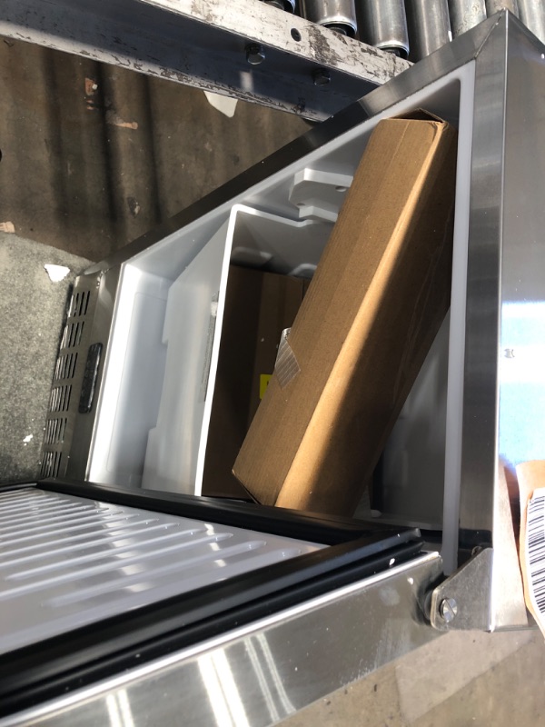 Photo 1 of Coolski Under Counter Ice Maker Machine, Stainless Steel Built-in Freestanding Ice Maker for Commercial & Home Use, 80 Lbs/Day, 30 Lbs Storage, Self Cleaning, Thicknesses Adjustable