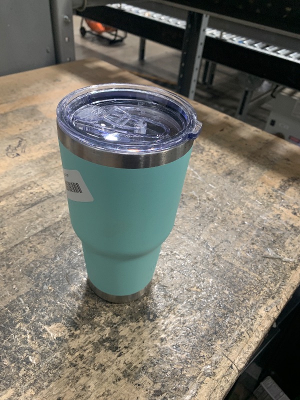 Photo 1 of (no straws) WETOWETO 30oz Tumbler, Stainless Steel Vacuum Insulated Water Coffee Tumbler Cup, Double Wall Powder Coated Spill-Proof 