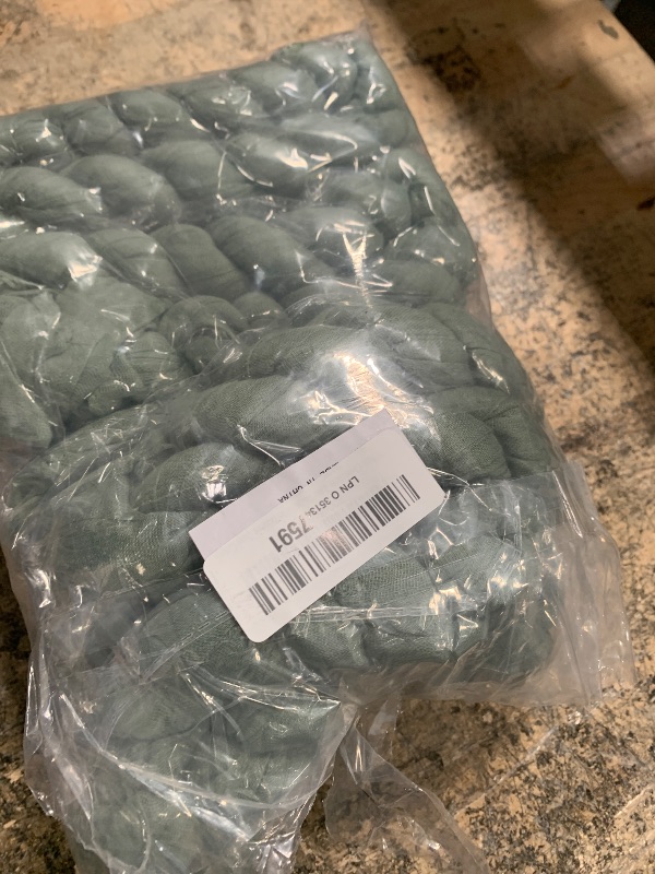 Photo 1 of 10 Pack Sage Green Cheesecloth Table Runner 10FT Boho Gauze Fabric Table Runner Vintage Rustic Sheer Runners for Wedding Party Bridal Baby Shower Long Table Decorations