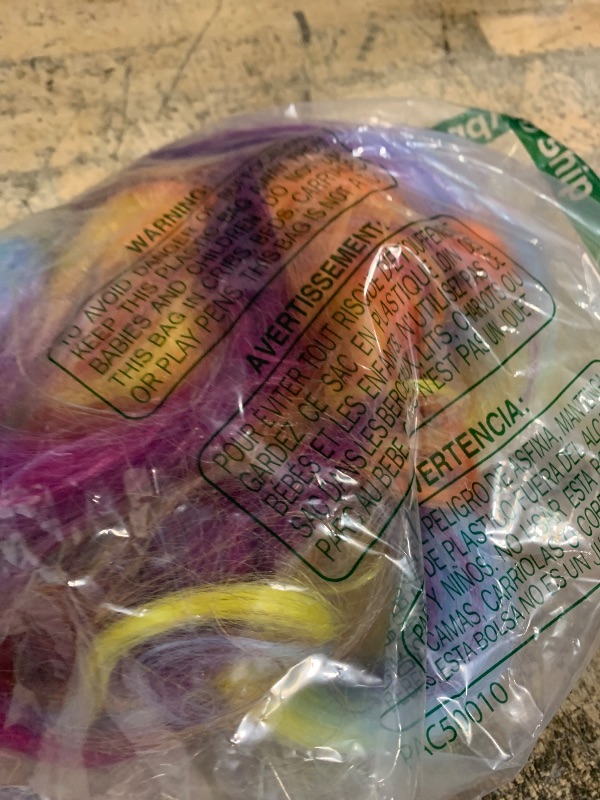 Photo 1 of 2 Pcs 24 Inch Colorful Braiding Hair Extensions for Women Synthetic 4 Tone Rainbow Braiding Hair Ombre Pre-stretched High Temperature Fiber Hair Twist Crochet Braids for Rainbow Pride Day LGBTQ Party