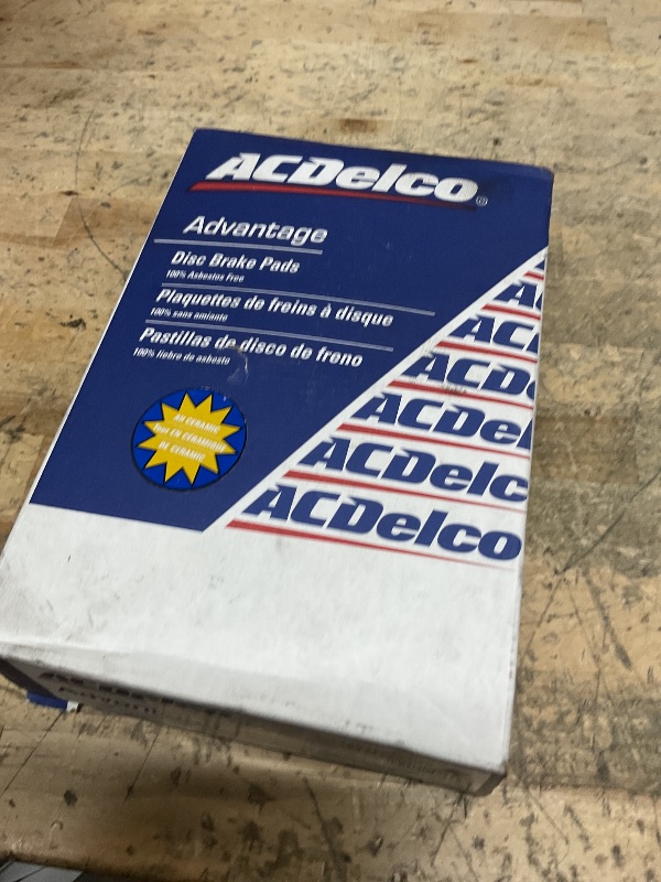 Photo 1 of ACDelco Silver 14D1844CHF1 Ceramic Front Disc Brake Pad Set