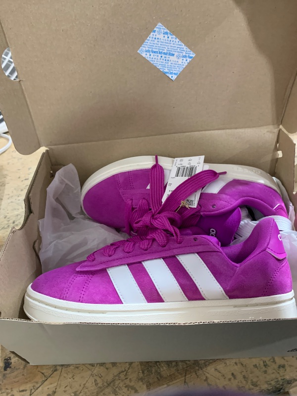 Photo 1 of adidas Women's Grand Court Alpha 00s Sneaker, Purple Burst/White/Purple Burst, 7