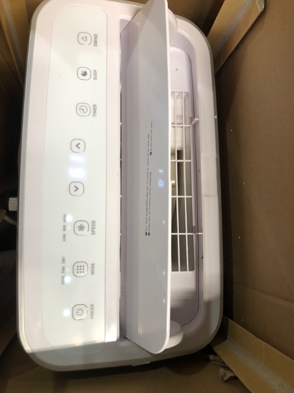 Photo 1 of ***** photo stock for reference****14000 BTU Portable Air Conditioners for Room up to 700 Sq. Ft, 3-IN-1 Portable AC Unit with Fan Dehumidifier, Drainage-free Cooling, 48 dB Quiet Sleep Mode, 24H Timer, Auto Swing, Windows Kit Included