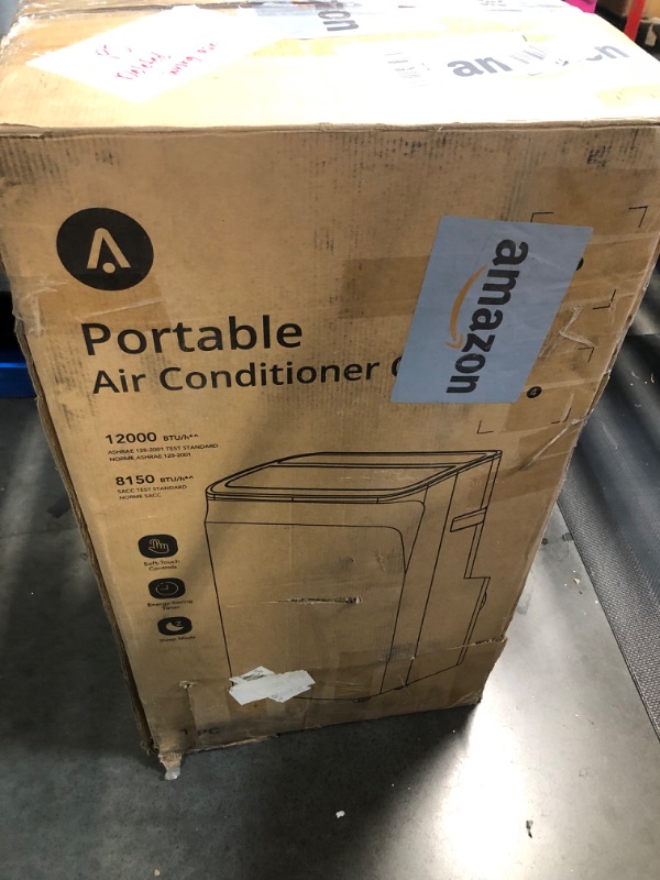 Photo 1 of ***** photo stock for reference****14000 BTU Portable Air Conditioners for Room up to 700 Sq. Ft, 3-IN-1 Portable AC Unit with Fan Dehumidifier, Drainage-free Cooling, 48 dB Quiet Sleep Mode, 24H Timer, Auto Swing, Windows Kit Included