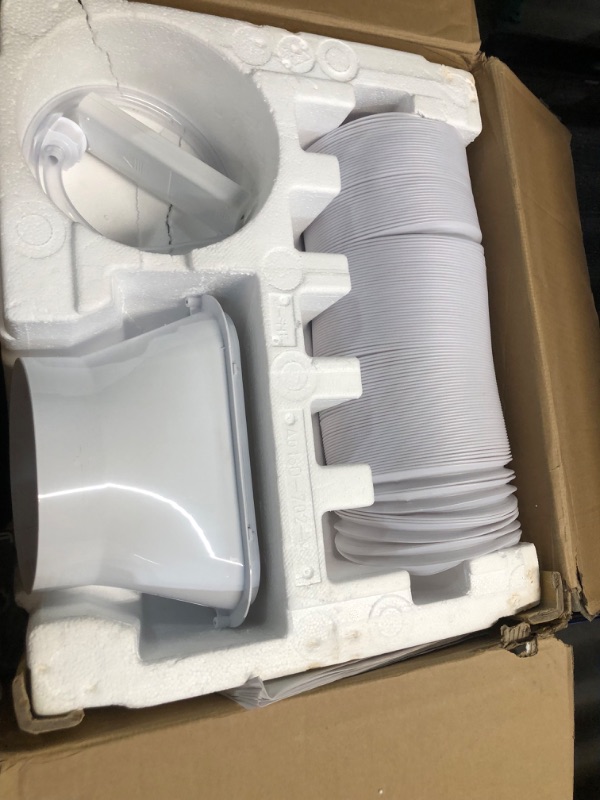 Photo 1 of ***** photo stock for reference****14000 BTU Portable Air Conditioners for Room up to 700 Sq. Ft, 3-IN-1 Portable AC Unit with Fan Dehumidifier, Drainage-free Cooling, 48 dB Quiet Sleep Mode, 24H Timer, Auto Swing, Windows Kit Included