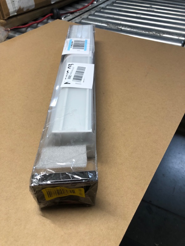 Photo 1 of (UNTESTED) AOSKY Cordless Zebra Blinds for Windows Pull Down Roller Window Shades Dual Layer Light Filtering Privacy for Day and Night, Free-Stop Door Shades for Home Easy to Install (20" W X 72" H, White)
