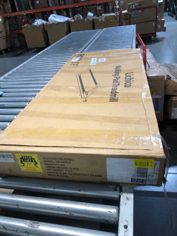 Photo 1 of (No refund)(Giving error code)(sold for parts)Lichico Walking Pad Under Desk Treadmill, Portable Small Treadmills for Home and Office, 2.5HP Super Quiet Brushless Motorized Walking