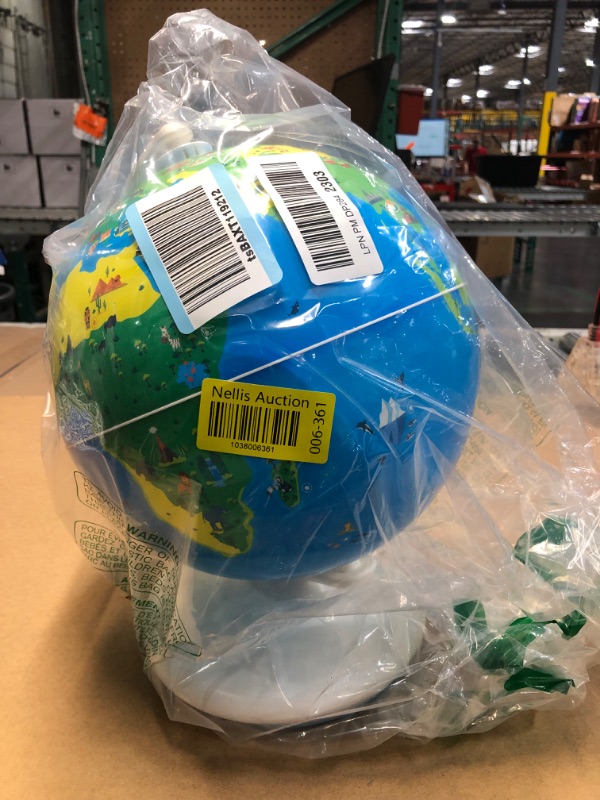 Photo 1 of (Used)((see images)PlayShifu Educational Globe for Kids - Orboot Earth (Globe + App) Interactive AR World Globe 400 Wonders