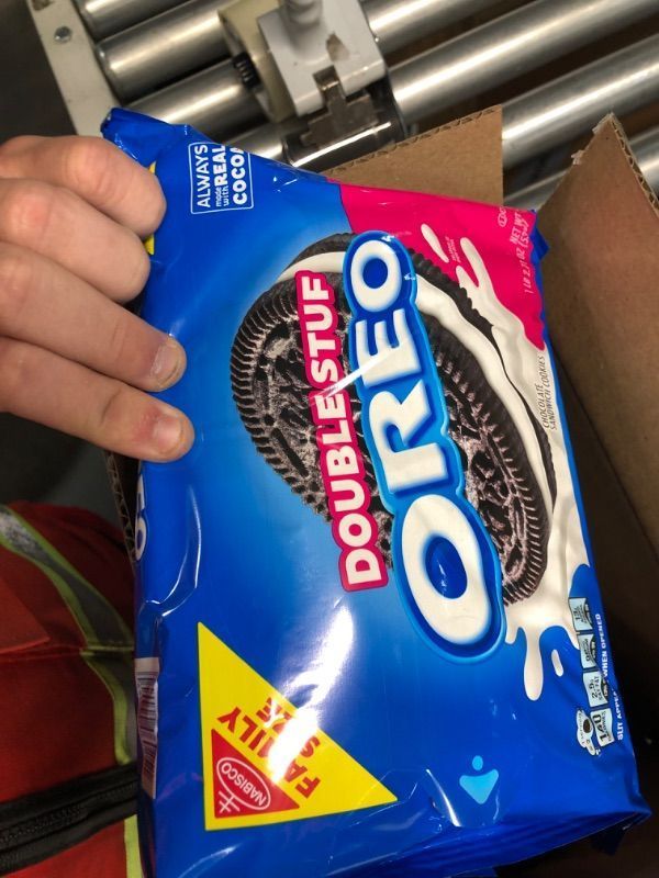 Photo 1 of ***NON REFUNDABLE***
Jun 1 2025 Oreo Double Stuf Chocolate Sandwich Cookies, Family Size, 18.71 oz Pack of 3 