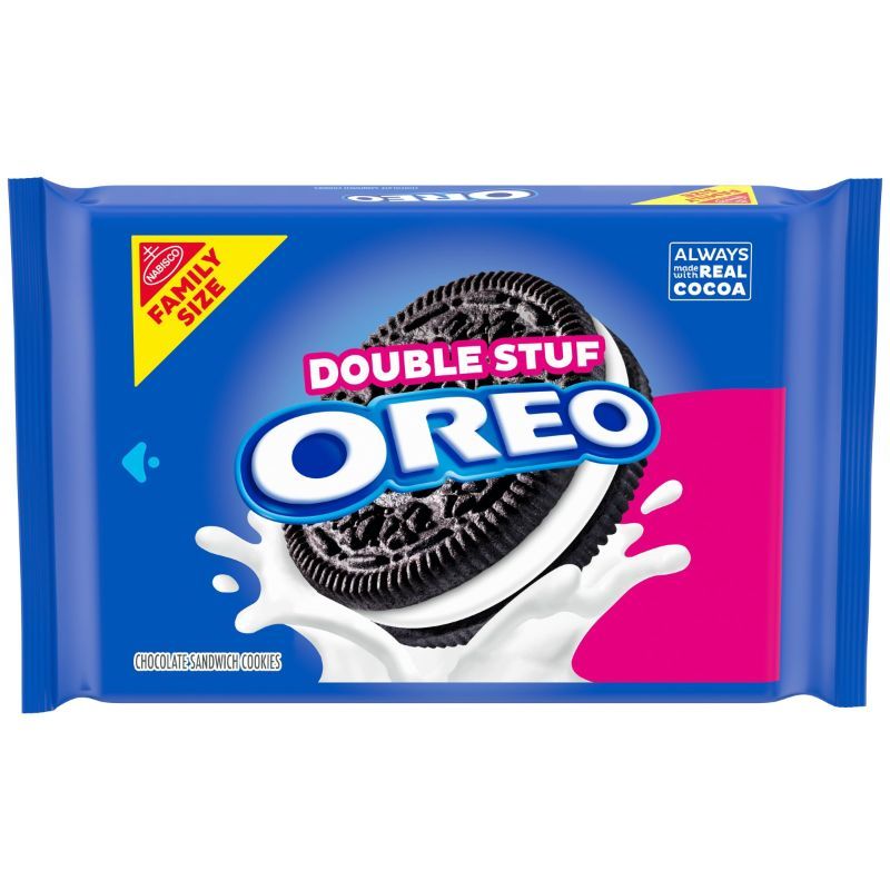 Photo 1 of ***NON REFUNDABLE***
Jun 1 2025 Oreo Double Stuf Chocolate Sandwich Cookies, Family Size, 18.71 oz Pack of 3 