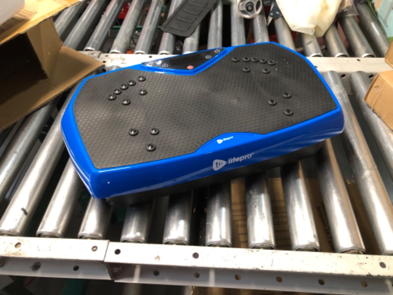 Photo 1 of ***PARTS/REPAIR ONLY - NOT FUNCTIONAL - SEE COMMENTS***
Lifepro Vibration Plate Exercise Machine with Magnetic Acupoints - Full Body Vibration Platform for Beginners and Recovery - Ideal Lymphatic Drainage Massager for Muscle Toning and Overall Fitness