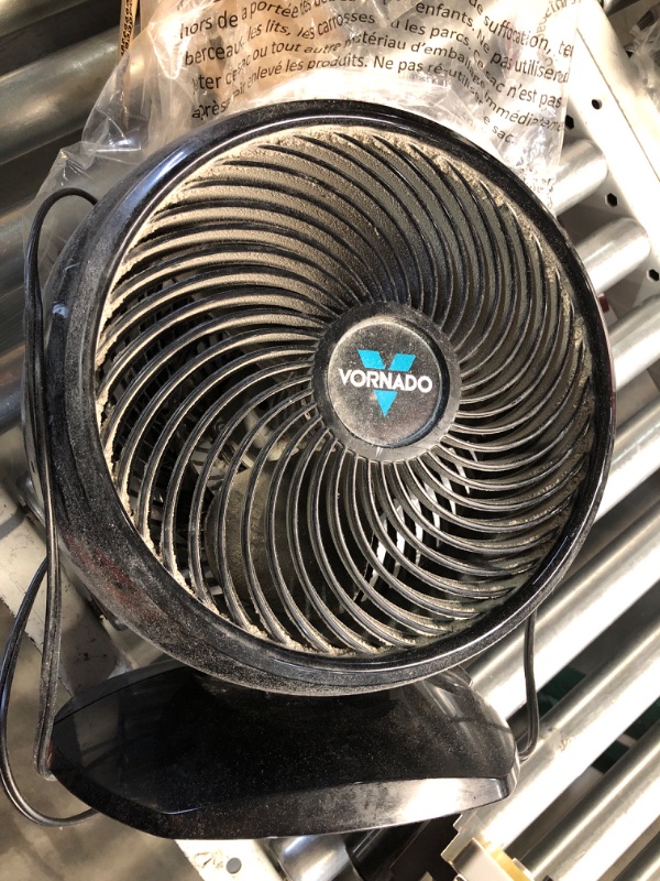 Photo 1 of ***(HEAVILY USED/ DIRTY)***
Vornado 630 Mid-Size Whole Room Air Circulator Fan for Home, 3 Speeds, Adjustable Tilt, Removable Grill, 9 Inch, Quiet Fan for Bedroom