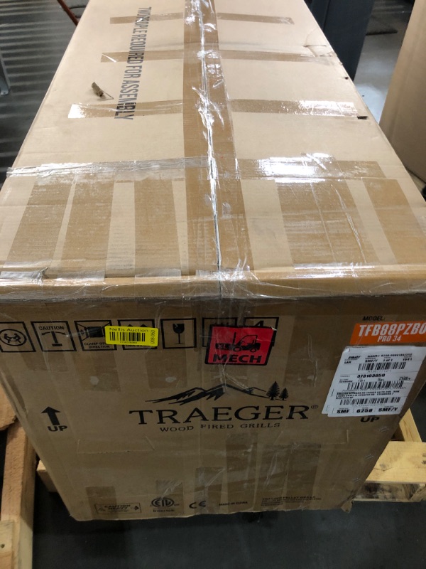 Photo 1 of **TRUCK OR TRAILER PICK UP** Traeger Grills Pro 34 Electric Wood Pellet Grill and Smoker, Bronze, 884 Square Inches Cook Area, 450 Degree Max Temperature, Meat Probe, 6 in 1 BBQ Grill