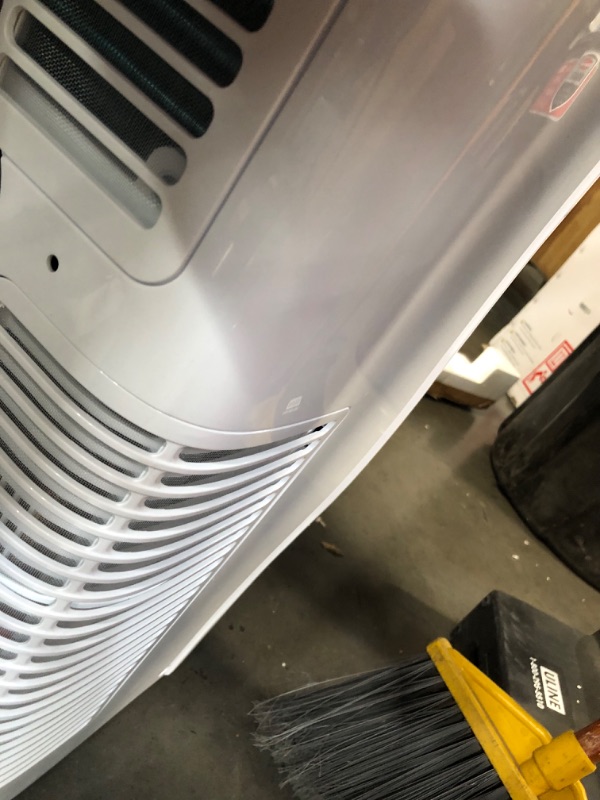 Photo 1 of ***DAMAGED - PANELS BULGING - POWERS ON - UNABLE TO TEST FURTHER***
14000 BTU Portable Air Conditioners with Heat Mode, Remote Control, 4-in-1 Free Stand Smart Cooling AC Unit with Heater, Dehumidifier, Fan, Cools Room up to 700 sq.ft,Auto Swing,Timer,Bla