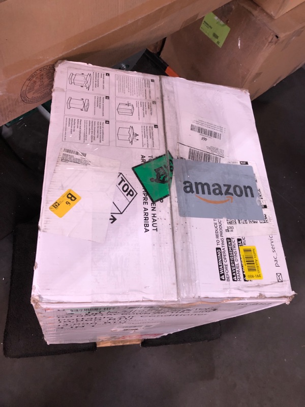 Photo 1 of ***DAMAGED - PANELS BULGING - POWERS ON - UNABLE TO TEST FURTHER***
14000 BTU Portable Air Conditioners with Heat Mode, Remote Control, 4-in-1 Free Stand Smart Cooling AC Unit with Heater, Dehumidifier, Fan, Cools Room up to 700 sq.ft,Auto Swing,Timer,Bla