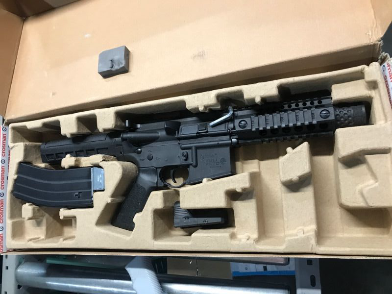 Photo 1 of (damaged)(sold for parts) Crosman A4 Pistol (Black) CO2 Powered, Full Auto BB Air Pistol