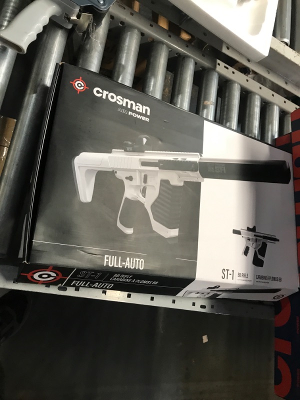 Photo 1 of (Missing )
Crosman ST-1 Full-Auto CO2 BB Rifle 0.177
