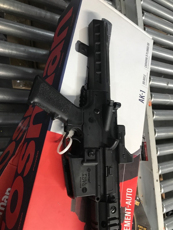 Photo 1 of (MISSING MAG)
Crosman A4 Pistol (Black) CO2 Powered, Full Auto BB Air Pistol