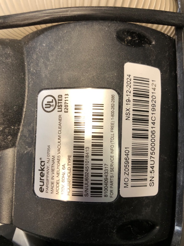 Photo 1 of ***(MAJOR DAMAGE/ SEE NOTES)***
Eureka NEU10AE5 Powerful Bagless Upright Vacuum Cleaner Carpet and Floor