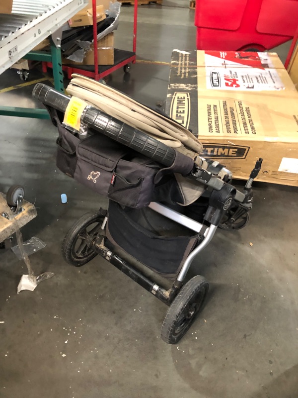 Photo 1 of ***HEAVILY USED - INCOMPLETE - SEE COMMENTS***
Baby Jogger City Select Double Stroller in Quartz, Foldable Compact Baby Stroller