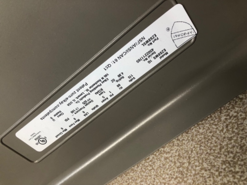 Photo 1 of ***INCOMPLETE - SEE COMMENTS***
Elkay EZS8WSLK EZH2O Bottle Filling Station with Single ADA Cooler, Non-Filtered 8 GPH, 46.30 x 18.30 x 19.00 inches, Light Gray Granite