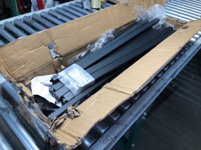 Photo 1 of ***USED - INCOMPLETE - SEE COMMENTS***
KKL King Size Bed Frame, 18 Inch Heavy Duty Steel Platform with Mattress Anti-Slip Rods, Bed Frame with Underneath Storage Space, No Box Spring Needed, Easy Assembly, Black