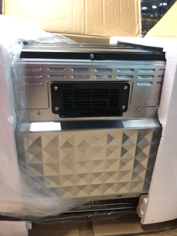 Photo 1 of (USED) Beelicious 32QT Extra Large Air Fryer, 19-In-1 Air Fryer Toaster Oven Combo with Rotisserie and Dehydrator, Digital Convection Oven Countertop Airfryer Fit 13" Pizza, 6 Accessories, 1800w, Black