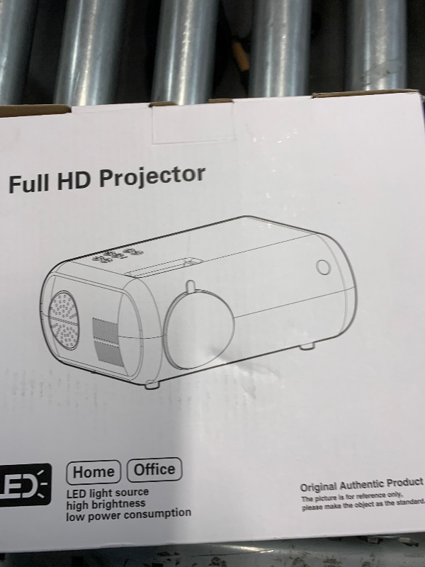Photo 1 of Mini Projector with WiFi and Bluetooth, 1080P Full HD Supported Video Projector, Portable Theater Movie Projector, Compatible with Smartphone/Laptop(Without system, No built-in app and HDMI)
