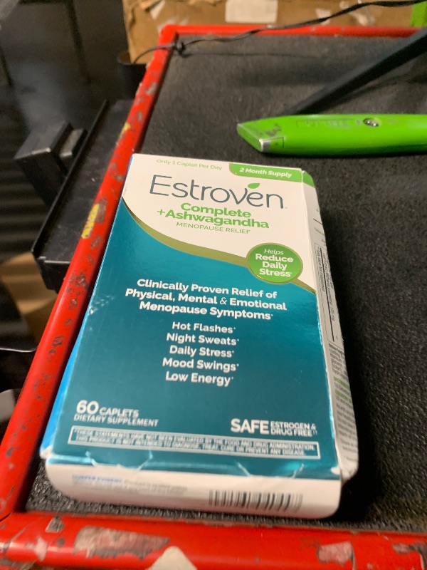Photo 2 of ***(EXP: 04/26)NONREFUNDABLE***Estroven Complete + Ashwagandha Multi-Symptom Menopause Supplement for Women - 60 Ct. - Clinically Proven Ingredients Provide Menopause Relief & Night Sweats + Hot Flash Relief* - Drug-Free & Non-GMO