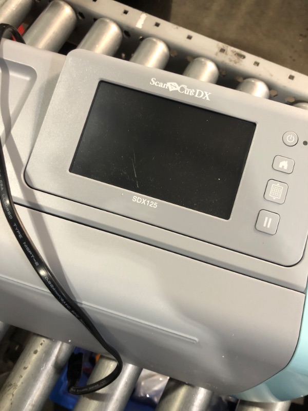 Photo 1 of (missing pieces) Brother ScanNCut SDX125E Electronic DIY Cutting Machine with Scanner, Make Custom Stickers