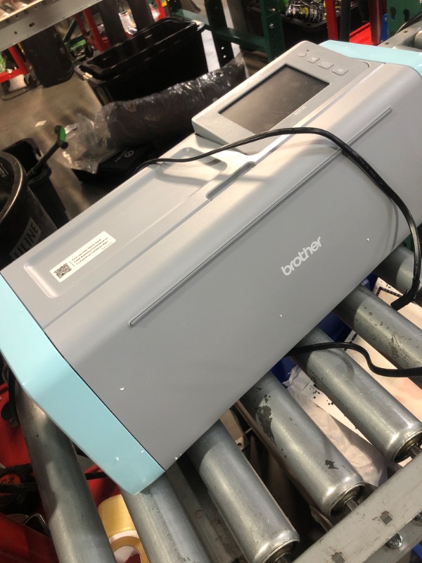 Photo 1 of (missing pieces) Brother ScanNCut SDX125E Electronic DIY Cutting Machine with Scanner, Make Custom Stickers