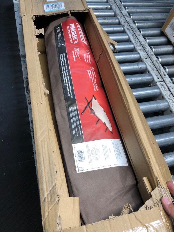 Photo 1 of ***MAJOR DAMAGE - MISSING PARTS - SEE COMMENTS***
Coleman Trailhead II Folding Cot, Camping Bed with Easy Setup & Takedown, Supports Adults up to 6ft 2in or 300lbs