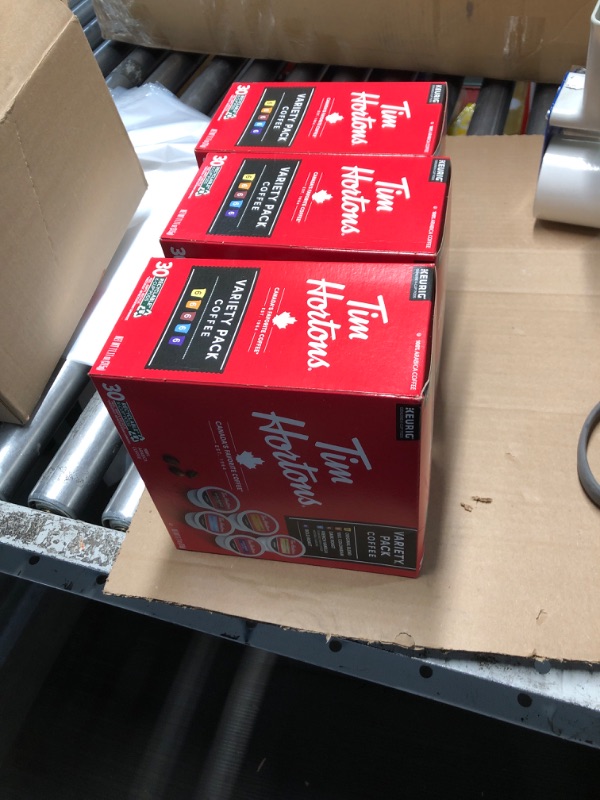 Photo 1 of ***Nonrefundable*** Tim Hortons Coffee Variety Pack, Single-Serve K-Cup Pods Compatible with Keurig Brewers, 90ct K-Cups Total, Red