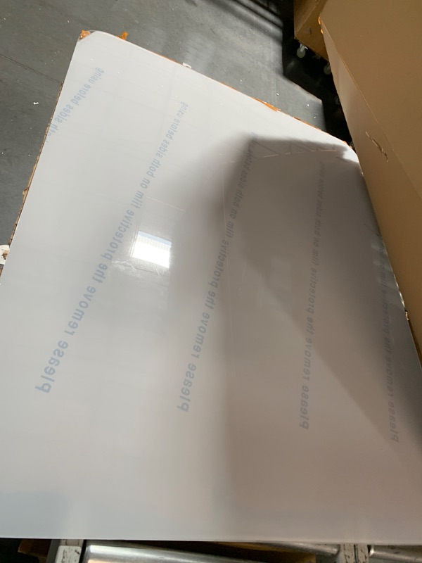 Photo 1 of [Large Size] Crystal Clear 1/5" Thick 59" x 47" Heavy Duty Hard Chair Mat, Can be Used on Carpet or Hard Floor