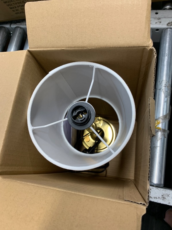 Photo 1 of (MISSING BULB) O’Bright Seraph - Cordless LED Table Lamp with Dimmer, Built-in Rechargeable Battery, 3-Level Brightness, Patio Table Lamp, Bedside Night Lamp, Ambient Light for Restaurant, Antique Brass