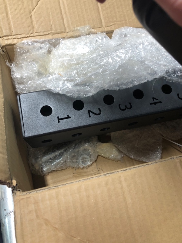 Photo 1 of Power Rack Mounted Leg Extension and Curl Machine Fit for 5/8in(16mm) Aperture, Seated Leg Extension Attachment for Home Gym, Leg Extensions Fitness Equipment for Leg Muscle Training