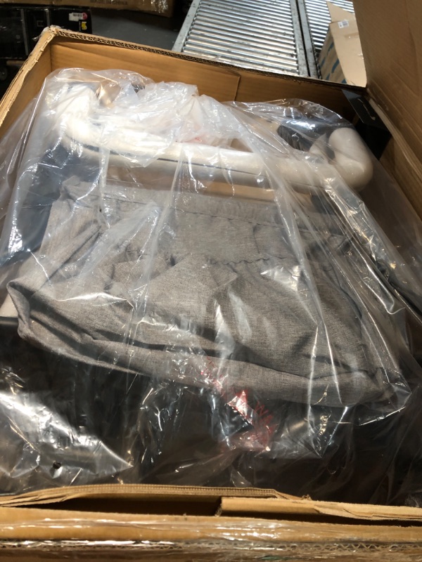 Photo 1 of ***FINAL SALE/MISSING COOLER, SEATS, & FOOT REST/PARTS ONLY*** Jeep Wrangler Deluxe 4 Seater Stroller Wagon by Delta Children - Premium Quad Stroller Wagon for 4 Kids with Convertible Seats, Adjustable Push/Pull Handles, Removable Canopy & Flat Fold, Grey