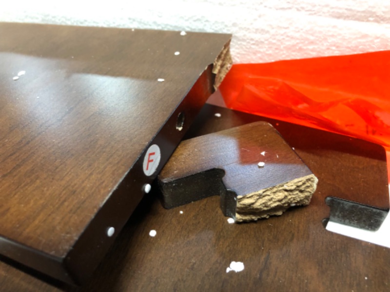Photo 1 of ***DAMAGED - SEE COMMENTS***
Crosley Furniture Soho Record Player Stand, Media Console with Vinyl Storage, Modern Home Organizer, Mahogany