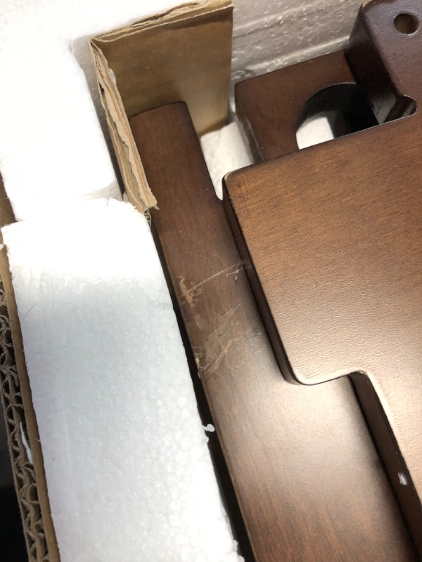 Photo 1 of ***DAMAGED - SEE COMMENTS***
Crosley Furniture Soho Record Player Stand, Media Console with Vinyl Storage, Modern Home Organizer, Mahogany