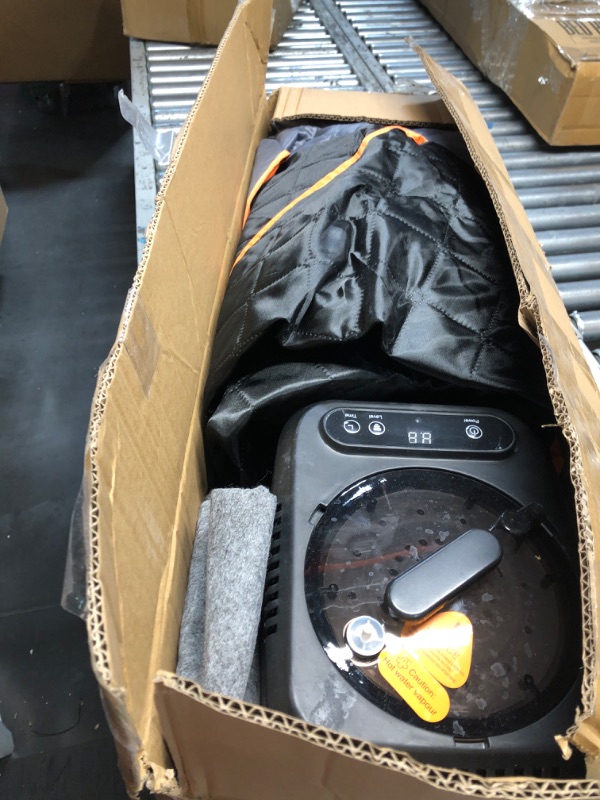Photo 1 of (Not functional)(sold for parts/repair)OneAmg Sauna Box,Portable Sauna for Home,2024 Sauna Tent with 3L 110V Steamer,9 Levels,36 * 36 * 71inch